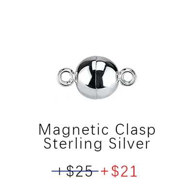 Magnetic Clasp Sterling Silver